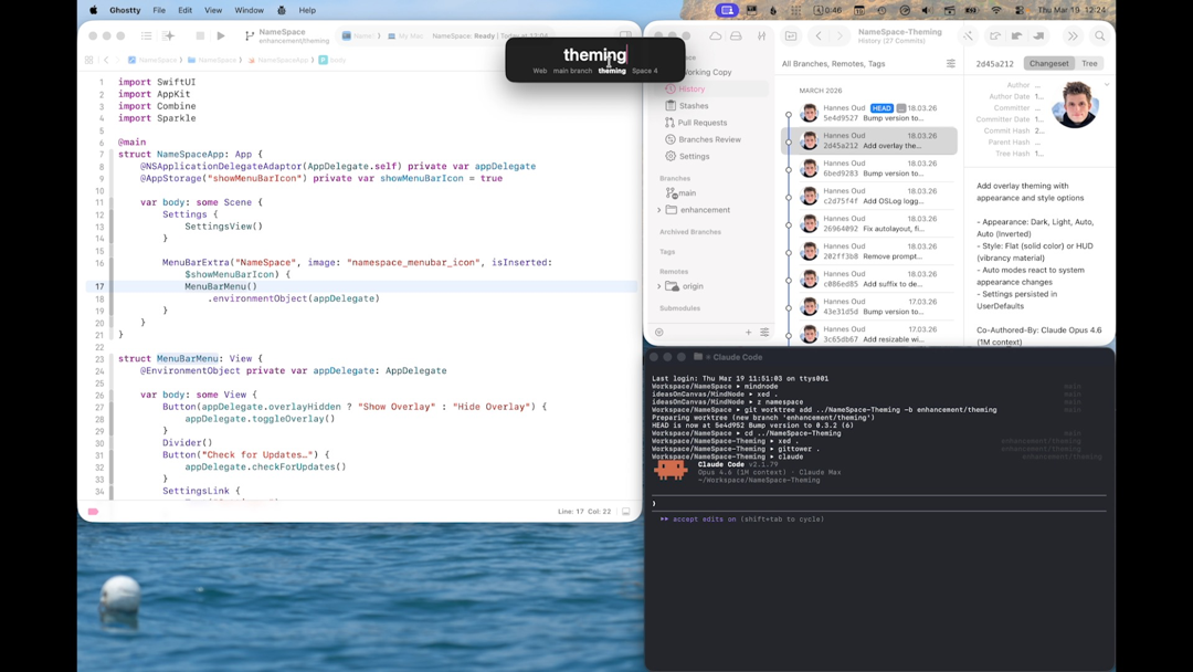 NameSpace demo video